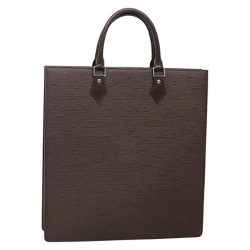 LOUIS VUITTON Epi Sac Plat Hand Bag Mocha Brown M5908D LV Auth 138731
