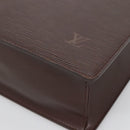 LOUIS VUITTON Epi Sac Plat Hand Bag Mocha Brown M5908D LV Auth 138731-9