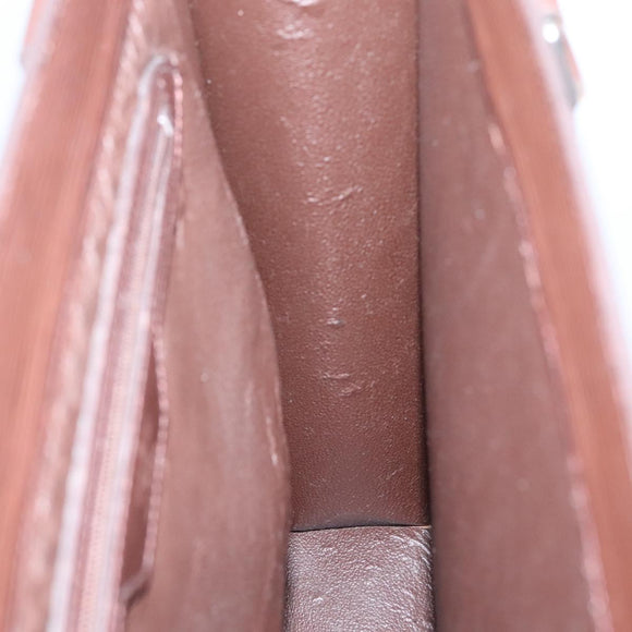 LOUIS VUITTON Epi Sac Plat Hand Bag Mocha Brown M5908D LV Auth 138731