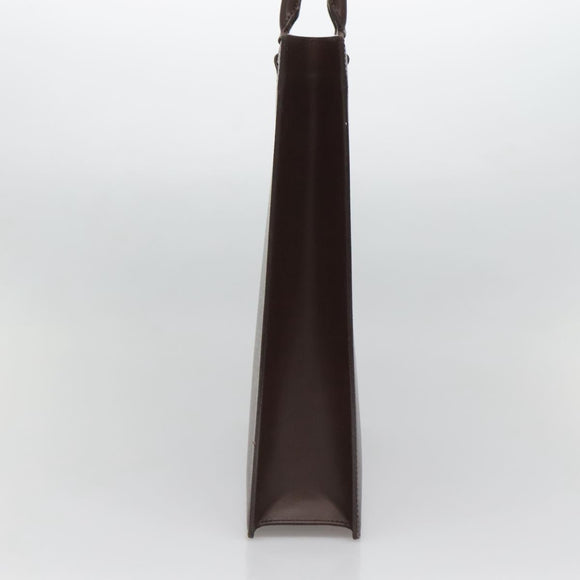 LOUIS VUITTON Epi Sac Plat Hand Bag Mocha Brown M5908D LV Auth 138731