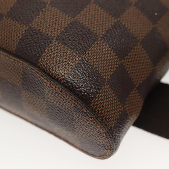 LOUIS VUITTON Damier Ebene Geronimos Shoulder Bag N51994 LV Auth 138733