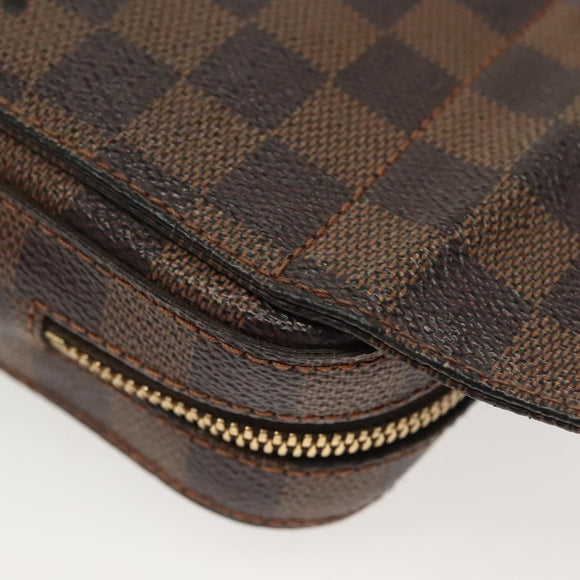 LOUIS VUITTON Damier Ebene Geronimos Shoulder Bag N51994 LV Auth 138733