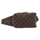 LOUIS VUITTON Damier Ebene Geronimos Shoulder Bag N51994 LV Auth 138733-1