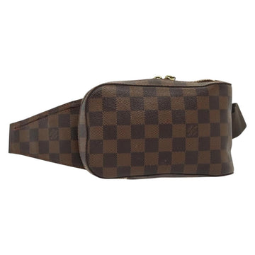 LOUIS VUITTON Damier Ebene Geronimos Shoulder Bag N51994 LV Auth 138733