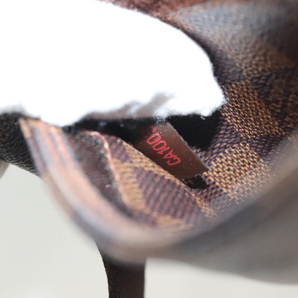 LOUIS VUITTON Damier Ebene Geronimos Shoulder Bag N51994 LV Auth 138733