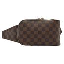 LOUIS VUITTON Damier Ebene Geronimos Shoulder Bag N51994 LV Auth 138733-13