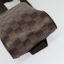 LOUIS VUITTON Damier Ebene Geronimos Shoulder Bag N51994 LV Auth 138733-5