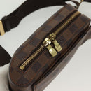 LOUIS VUITTON Damier Ebene Geronimos Shoulder Bag N51994 LV Auth 138733-7