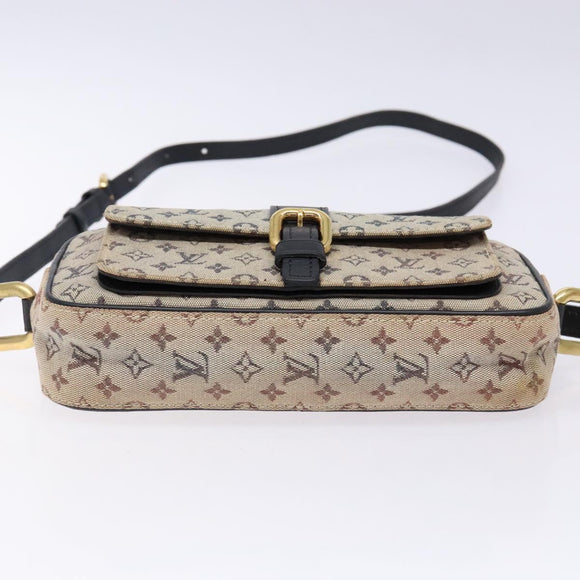 LOUIS VUITTON Monogram Mini Juliet MM Shoulder Bag Blue M92004 LV Auth 138735