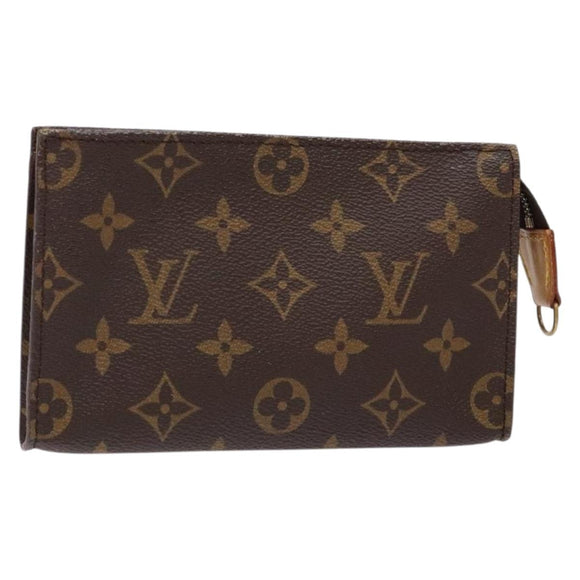 LOUIS VUITTON Monogram Bucket PM Accessory Pouch LV Auth 138740