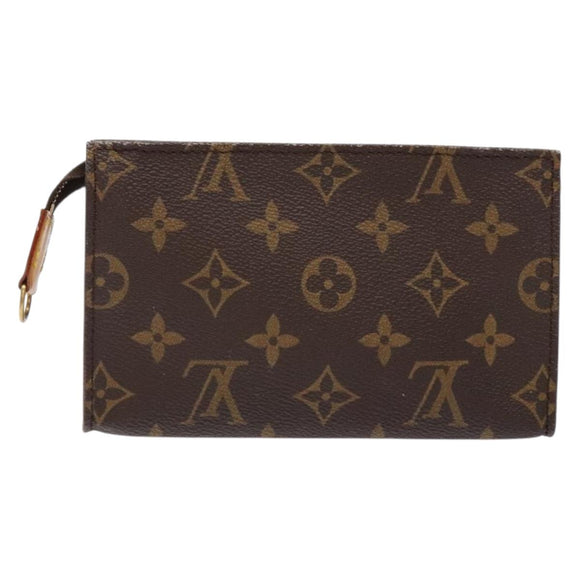 LOUIS VUITTON Monogram Bucket PM Accessory Pouch LV Auth 138740