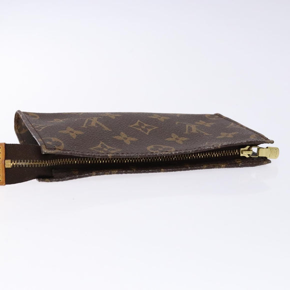 LOUIS VUITTON Monogram Bucket PM Accessory Pouch LV Auth 138740