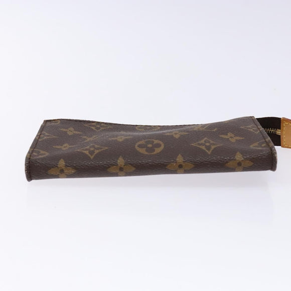 LOUIS VUITTON Monogram Bucket PM Accessory Pouch LV Auth 138740