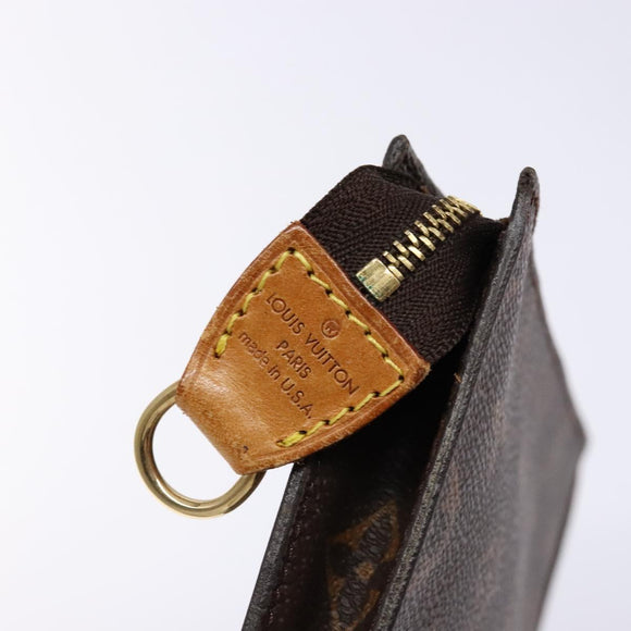 LOUIS VUITTON Monogram Bucket PM Accessory Pouch LV Auth 138741