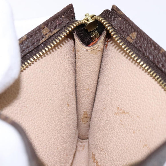 LOUIS VUITTON Monogram Bucket PM Accessory Pouch LV Auth 138741