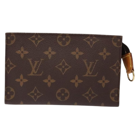 LOUIS VUITTON Monogram Bucket PM Accessory Pouch LV Auth 138741
