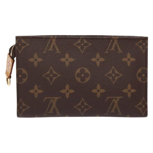 LOUIS VUITTON Monogram Bucket PM Accessory Pouch LV Auth 138741