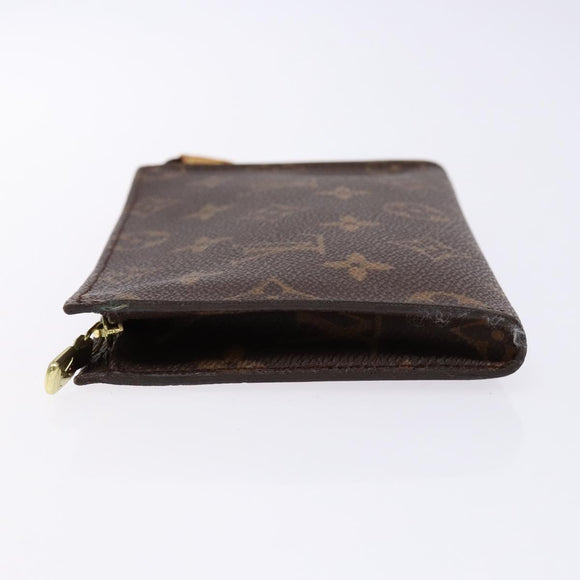 LOUIS VUITTON Monogram Bucket PM Accessory Pouch LV Auth 138741