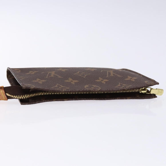 LOUIS VUITTON Monogram Bucket PM Accessory Pouch LV Auth 138741