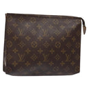 LOUIS VUITTON Monogram Poche Toilette 26 Pouch M47542 LV Auth 138743-1