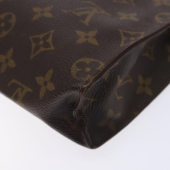 LOUIS VUITTON Monogram Poche Toilette 26 Pouch M47542 LV Auth 138743