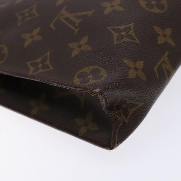 LOUIS VUITTON Monogram Poche Toilette 26 Pouch M47542 LV Auth 138743