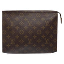 LOUIS VUITTON Monogram Poche Toilette 26 Pouch M47542 LV Auth 138743-13