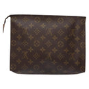 LOUIS VUITTON Monogram Poche Toilette 26 Pouch M47542 LV Auth 138743-2