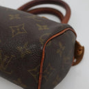 LOUIS VUITTON Monogram Mini Speedy Hand Bag M41534 LV Auth 138745-14