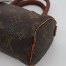 LOUIS VUITTON Monogram Mini Speedy Hand Bag M41534 LV Auth 138745-16
