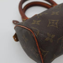 LOUIS VUITTON Monogram Mini Speedy Hand Bag M41534 LV Auth 138745-17