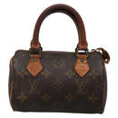 LOUIS VUITTON Monogram Mini Speedy Hand Bag M41534 LV Auth 138745-13