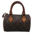 LOUIS VUITTON Monogram Mini Speedy Hand Bag M41534 LV Auth 138745-2