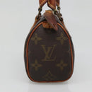 LOUIS VUITTON Monogram Mini Speedy Hand Bag M41534 LV Auth 138745-4
