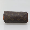 LOUIS VUITTON Monogram Mini Speedy Hand Bag M41534 LV Auth 138745-5