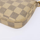 LOUIS VUITTON Damier Azur Mini Pochette Accessoires Pouch N63005 LV Auth 138754-16