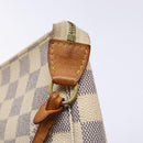 LOUIS VUITTON Damier Azur Pochette Accessoires Pouch N51986 LV Auth 138756-18