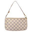 LOUIS VUITTON Damier Azur Pochette Accessoires Pouch N51986 LV Auth 138756-2