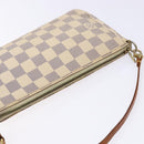 LOUIS VUITTON Damier Azur Pochette Accessoires Pouch N51986 LV Auth 138756-6