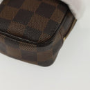 LOUIS VUITTON Damier Ebene Etui Okapi PM Pouch N61738 LV Auth 138757-15