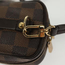 LOUIS VUITTON Damier Ebene Etui Okapi PM Pouch N61738 LV Auth 138757-10