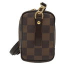 LOUIS VUITTON Damier Ebene Etui Okapi PM Pouch N61738 LV Auth 138757-2