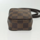 LOUIS VUITTON Damier Ebene Etui Okapi PM Pouch N61738 LV Auth 138757-5