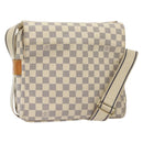 LOUIS VUITTON Damier Azur Naviglio Shoulder Bag N51189 LV Auth 138759-1