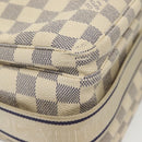 LOUIS VUITTON Damier Azur Naviglio Shoulder Bag N51189 LV Auth 138759-15