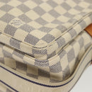 LOUIS VUITTON Damier Azur Naviglio Shoulder Bag N51189 LV Auth 138759-16