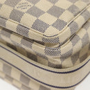 LOUIS VUITTON Damier Azur Naviglio Shoulder Bag N51189 LV Auth 138759-18