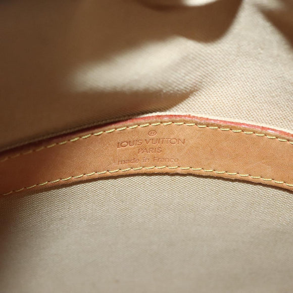 LOUIS VUITTON Damier Azur Naviglio Shoulder Bag N51189 LV Auth 138759