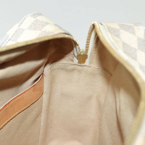 LOUIS VUITTON Damier Azur Naviglio Shoulder Bag N51189 LV Auth 138759