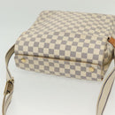 LOUIS VUITTON Damier Azur Naviglio Shoulder Bag N51189 LV Auth 138759-6